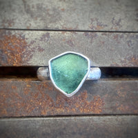 Teal Tourmaline Ring